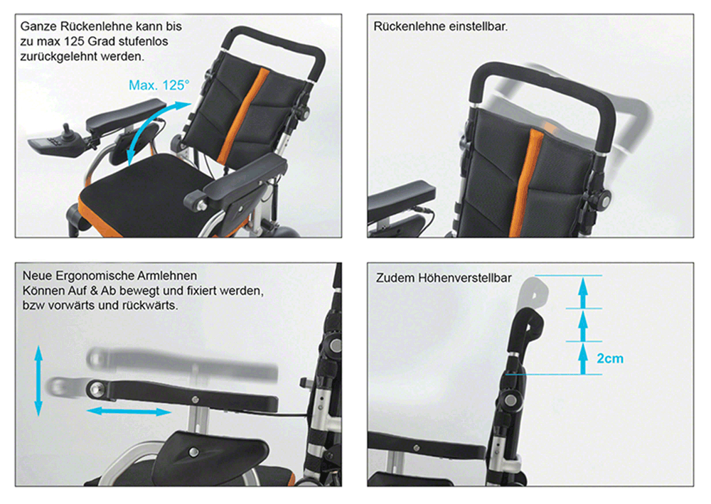 CHR-750 Elektrorollstuhl